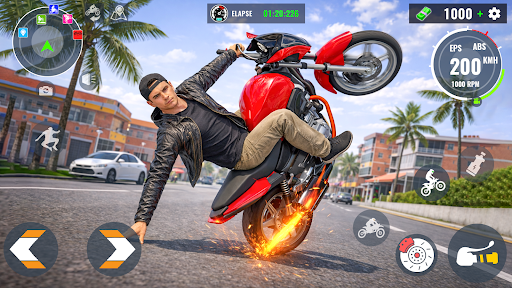 Extreme Bike Wheelie 3D ekran görüntüsü