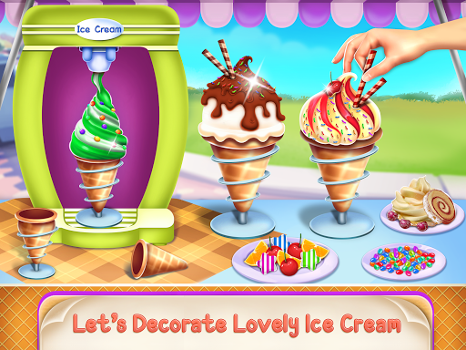 Dondurma koni Cupcake fırında ekran görüntüsü