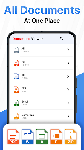 Document Viewer PDF, DOC, ZIP ekran görüntüsü
