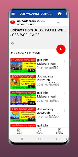 JOB VACANCY DUBAI,GCC & KERALA ekran görüntüsü