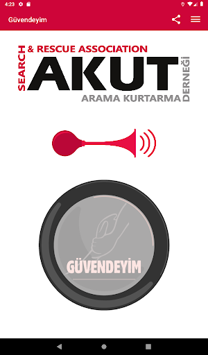 Güvendeyim ekran görüntüsü