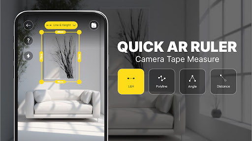 AR Ruler & Tape Measure App ekran görüntüsü