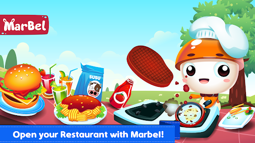 Marbel Restaurant - Kids Games ekran görüntüsü