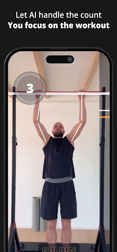 GOLDEN Pull-Ups Pullup Tracker ekran görüntüsü