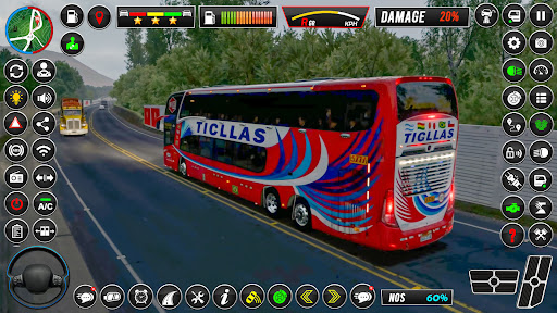 Bus Simulator Bus Game Driving ekran görüntüsü