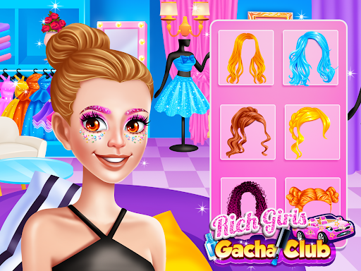 Rich Girls Gacha Club ekran görüntüsü