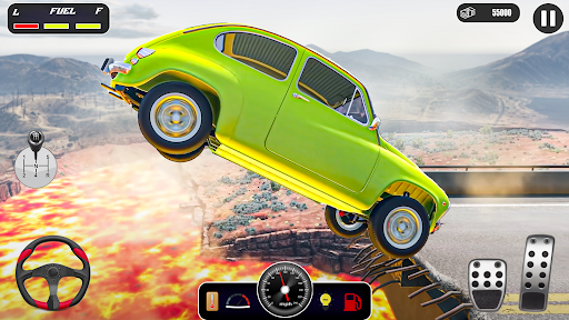 Mega Car Crash Car Driving Sim ekran görüntüsü