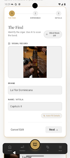 Aficionado Cigar Journal ekran görüntüsü