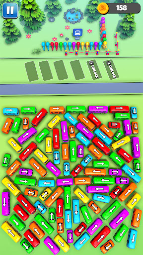 Bus Mania: Sorting Jam Parking ekran görüntüsü