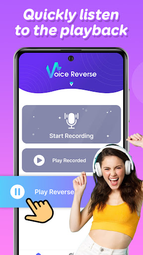 Funny Voice Reverse ekran görüntüsü