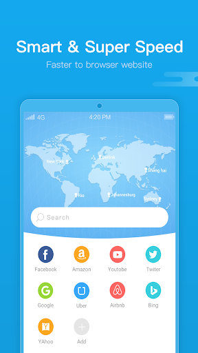 Web Browser - Fast & Privacy ekran görüntüsü