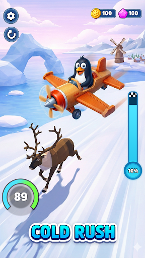 Penguin Pilot: Plane Flight ekran görüntüsü