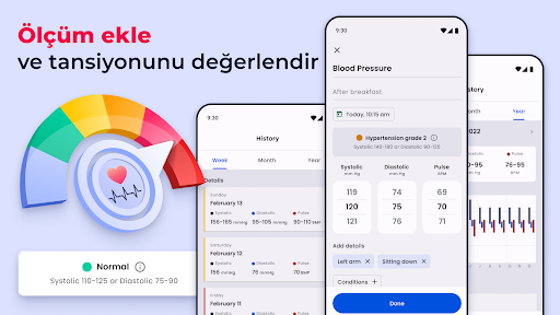 Tansiyon Takip Programı ekran görüntüsü