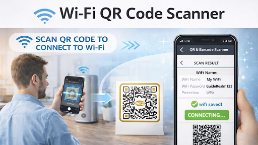 WİFİ QR Tarayıcı ekran görüntüsü