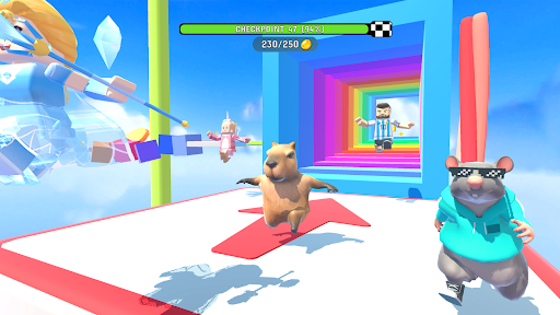 Mega Parkour: Obby Escape Run ekran görüntüsü