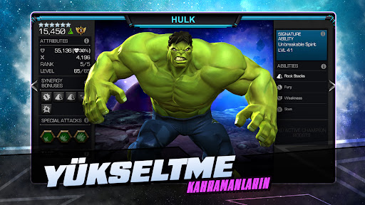 Marvel Şampiyonlar Turnuvası ekran görüntüsü