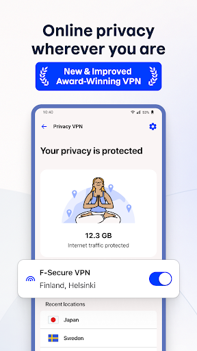 F-Secure: Total Security & VPN ekran görüntüsü