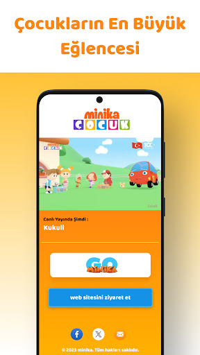 Minika Çocuk Tv ekran görüntüsü
