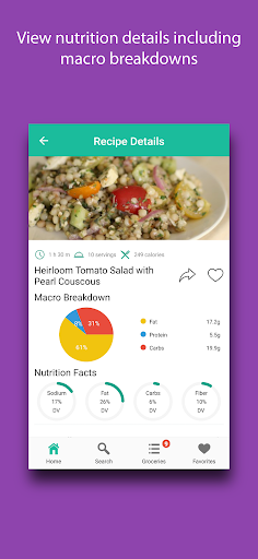 World Cuisine: Global Recipes ekran görüntüsü