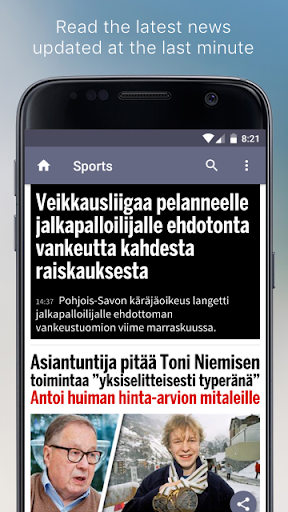 Suomalaiset Sanomalehdet ekran görüntüsü