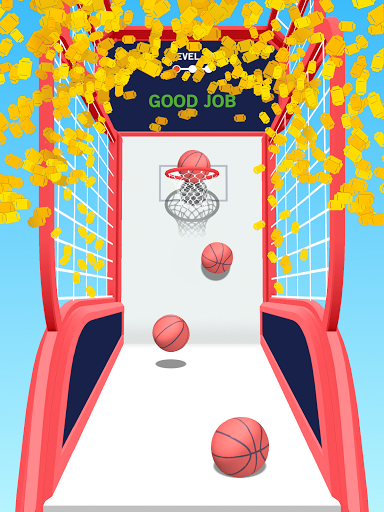 Basketball Roll - Shoot Hoops ekran görüntüsü