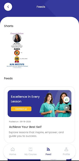 ALFA NURSES INSTITUTE ekran görüntüsü
