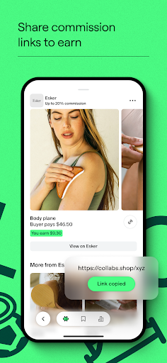 Collabs: Content commerce ekran görüntüsü