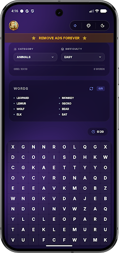Word Search Explorer Offline ekran görüntüsü