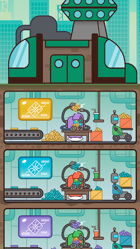Idle Humans: Mining Game ekran görüntüsü
