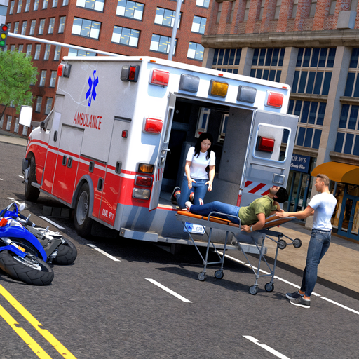 Ambulance Games Rescue Sims 3D
