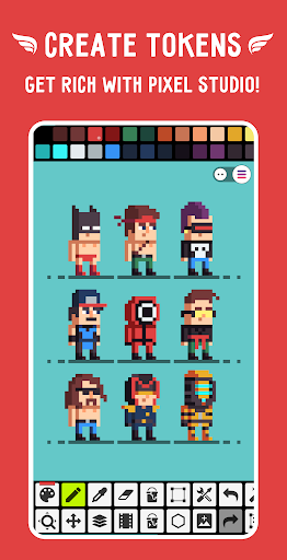 Pixel Studio: pixel art editor ekran görüntüsü