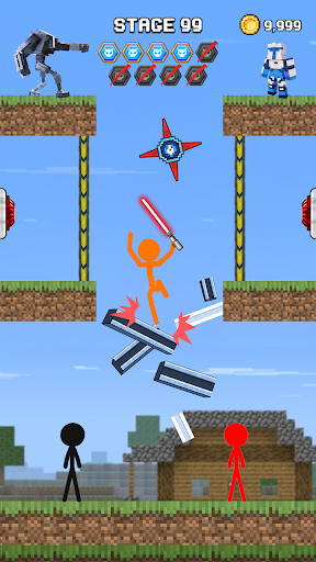 Stick Hero Saber War ekran görüntüsü