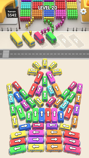 Color Traffic: Car Parking Jam ekran görüntüsü