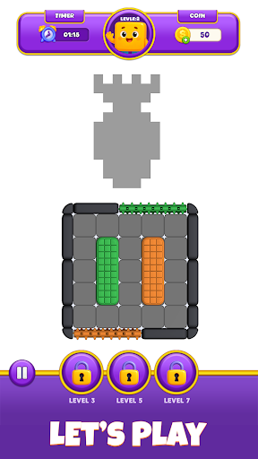 Pixel Color Block Jam ekran görüntüsü
