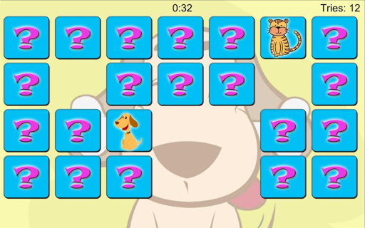 Concentration Game - Animals ekran görüntüsü