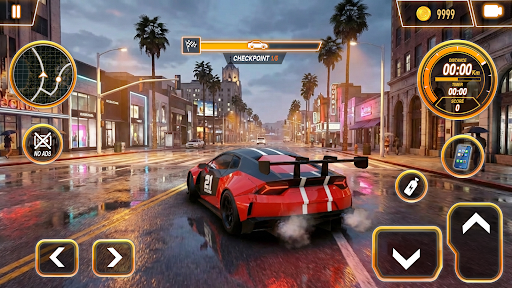 Open World Car Driving Games ekran görüntüsü