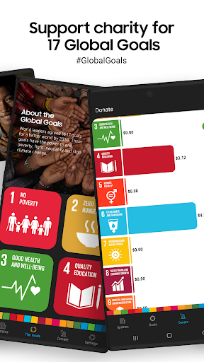 Samsung Global Goals ekran görüntüsü