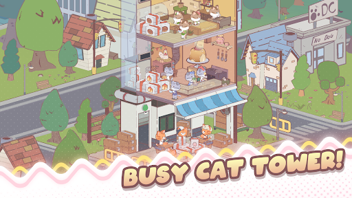 My Cat Tower : Idle Tycoon ekran görüntüsü