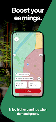 Bolt Food Courier ekran görüntüsü