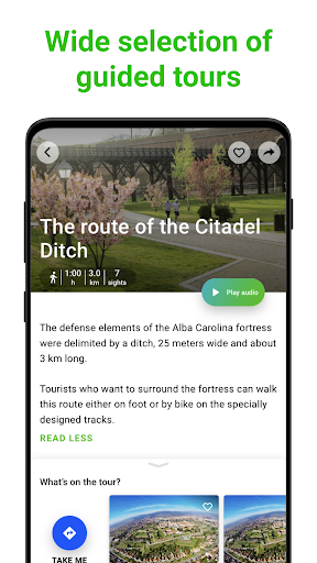 Alba Iulia SmartGuide ekran görüntüsü