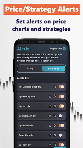 Tradevivi: Crypto Screener ekran görüntüsü