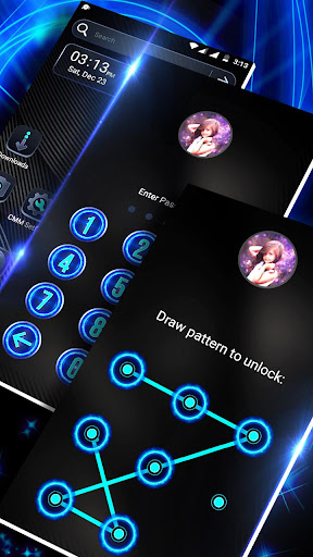 Cool Black Launcher Theme ekran görüntüsü