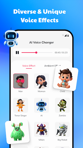 Voxon: Voice Changer, Recorder ekran görüntüsü