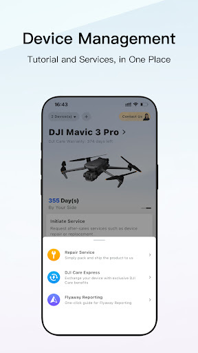 DJI Store - Try Virtual Flight ekran görüntüsü