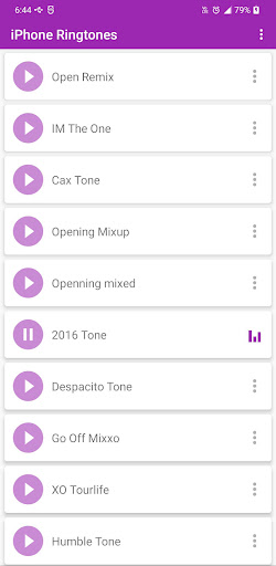 iphone 16 Ringtone ekran görüntüsü