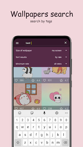 Cute Kawaii Wallpapers 4K ekran görüntüsü