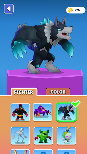 Monster Evolution Wars ekran görüntüsü