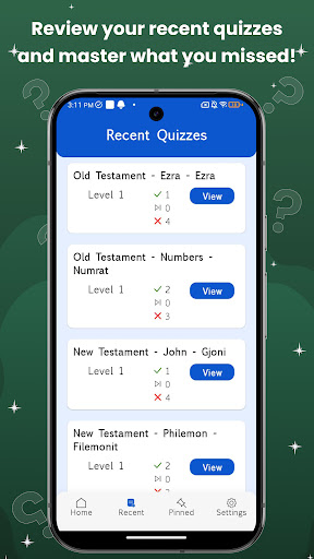 Albanian Bible Quiz ekran görüntüsü