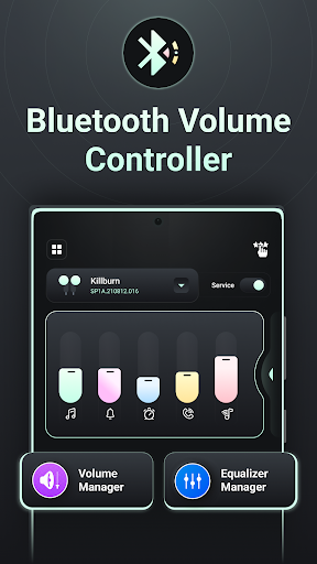 Bluetooth volume controller ekran görüntüsü