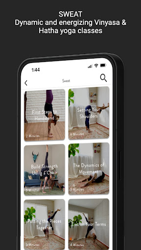 Stretch. Sweat. Align. ekran görüntüsü
